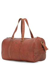 Load image into Gallery viewer, Teakwood Genuine Leather Travel Bag
