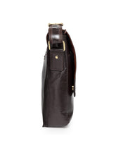 Load image into Gallery viewer, Teakwood Genuine Leather Laptop Bag - Brown
