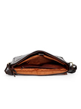 Load image into Gallery viewer, Teakwood Genuine Leather Laptop Bag - Brown
