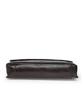 Load image into Gallery viewer, Teakwood Genuine Leather Laptop Bag - Brown
