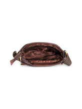 Load image into Gallery viewer, Teakwood Leather Mens Crossbody Bag - Brown
