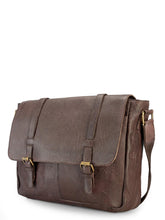 Load image into Gallery viewer, Teakwood Genuine Leather Messenger Bag
