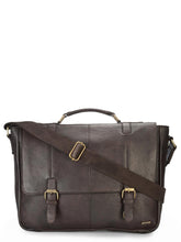 Load image into Gallery viewer, Teakwood Genuine Leather Messenger Bag
