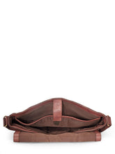 Load image into Gallery viewer, Teakwood Genuine Leather Messenger Bag
