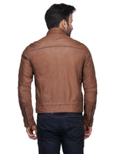 Load image into Gallery viewer, Teakwood Genuine Leathers Jacket (Tan)
