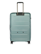 Load image into Gallery viewer, Teakwood Unisex Turquoise Blue Trolley Bag - Large
