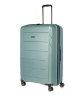 Load image into Gallery viewer, Teakwood Unisex Turquoise Blue Trolley Bag - Small
