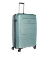 Load image into Gallery viewer, Teakwood Unisex Turquoise Blue Trolley Bag - Medium
