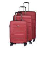 Load image into Gallery viewer, Teakwood Unisex Red Trolley Bag - Medium
