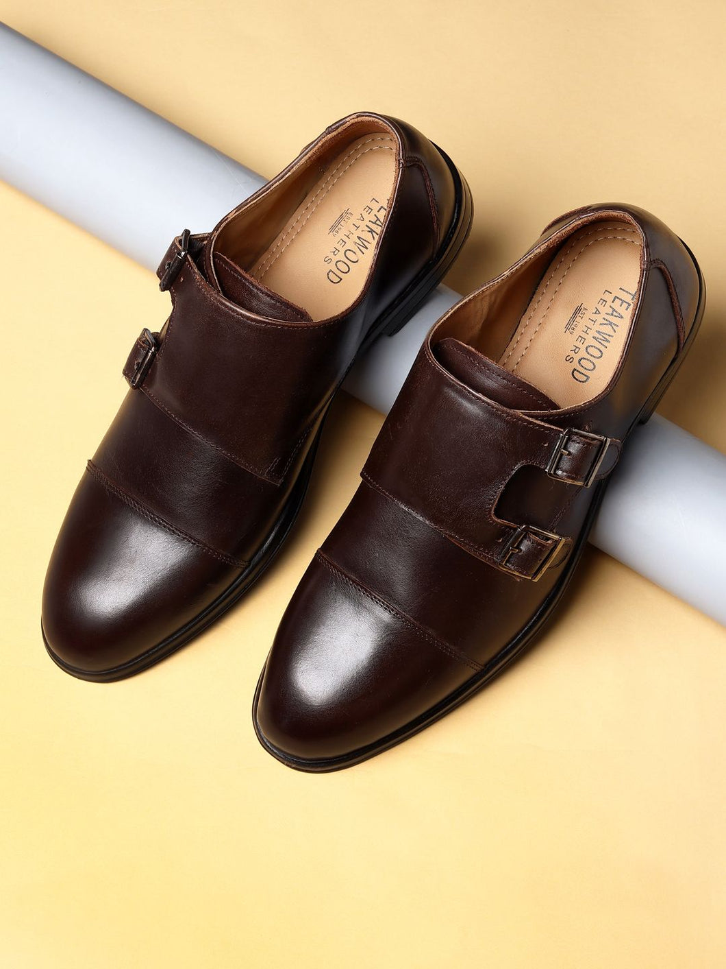 men-brown-solid-leather-round-toe-formal-monks-4
