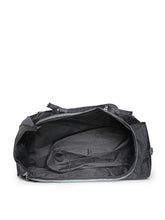 Load image into Gallery viewer, Teakwood Polyester Duffel Bag - Black

