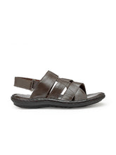 Load image into Gallery viewer, Teakwood Brown Daily Wear Sandals
