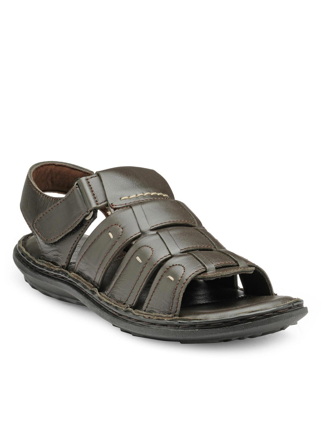 Teakwood Men's Leather Outdoor Slippers & Sandals Footwear
