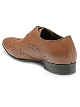 Load image into Gallery viewer, Teakwood Leather Men&#39;s Tan Derby Shoes
