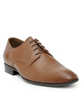 Load image into Gallery viewer, Teakwood Leather Tan Formal Shoes
