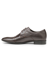 Load image into Gallery viewer, Teakwood Leather Men&#39;s Brown Derby Shoes
