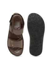 Load image into Gallery viewer, Teakwood Brown Daily Wear Sandals
