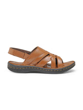 Load image into Gallery viewer, Teakwood Men&#39;s Real Leather Sandals
