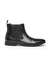 Load image into Gallery viewer, Teakwood Leathers Men&#39;s Black Chelsea Boots

