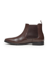 Load image into Gallery viewer, Teakwood Leathers Men&#39;s Brown Chelsea Boots
