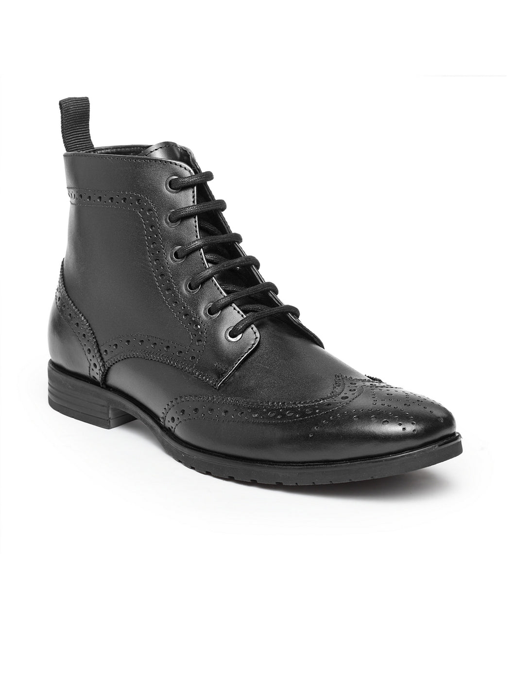 Teakwood Leathers Men's Black Boots
