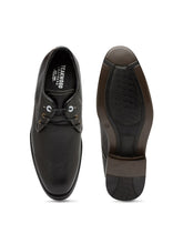 Load image into Gallery viewer, Teakwood Leather Black Formal Shoes
