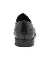 Load image into Gallery viewer, Teakwood Genuine Leather Black Oxford Shoes

