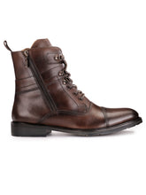 Load image into Gallery viewer, Teakwood Men Genuine Leather High Top T Moro Boots
