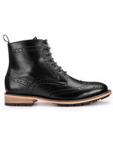 Load image into Gallery viewer, teakwood-genuine-leather-mens-boots-sh-mj-36-zed-black
