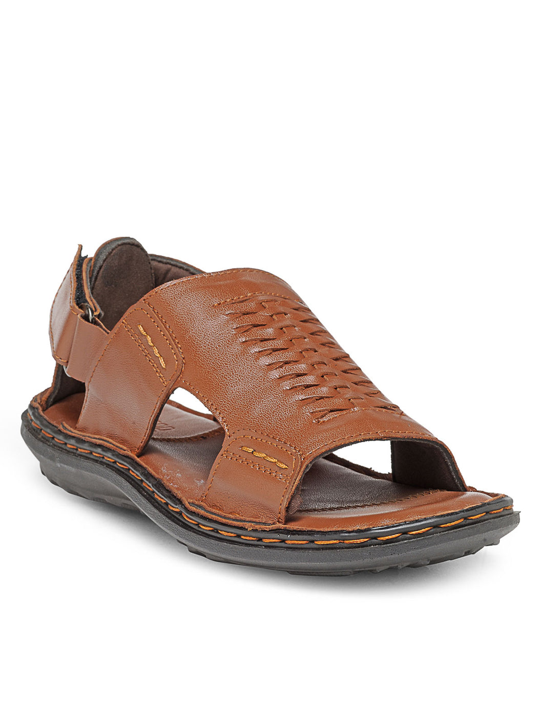 Teakwood Men's Real Leather Sandals