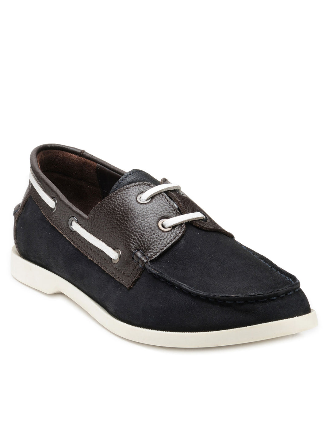 Teakwood Leather Men's Blue Slip-ons Shoes