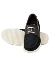 Load image into Gallery viewer, Teakwood Leather Men&#39;s Blue Slip-ons Shoes

