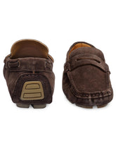 Load image into Gallery viewer, Teakwood Genuine Leather Slip-ons Shoes
