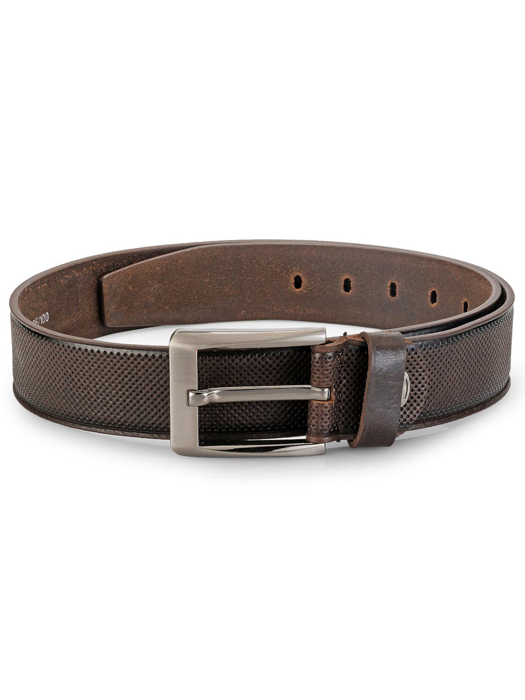 Teakwood Leathers Men Brown Genuine Leather Belt