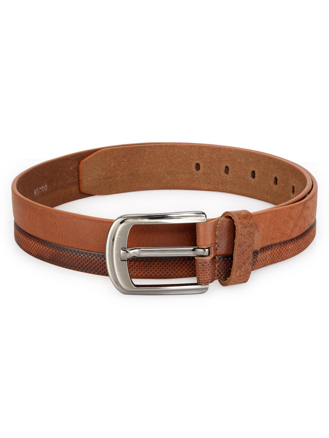 Teakwood Leathers Men Brown Genuine Leather Belt