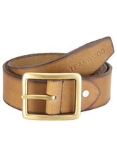 Load image into Gallery viewer, Teakwood Genuine Leather Men&#39;s Belt
