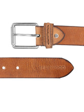 Load image into Gallery viewer, Teakwood Leathers Men&#39;s Tan Formal Waist Belt
