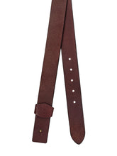 Load image into Gallery viewer, Teakwood Leathers Men&#39;s Brown Formal Waist Belt
