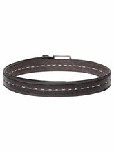 Load image into Gallery viewer, Teakwood Men Genuine Leather Black Solid Casual Belt
