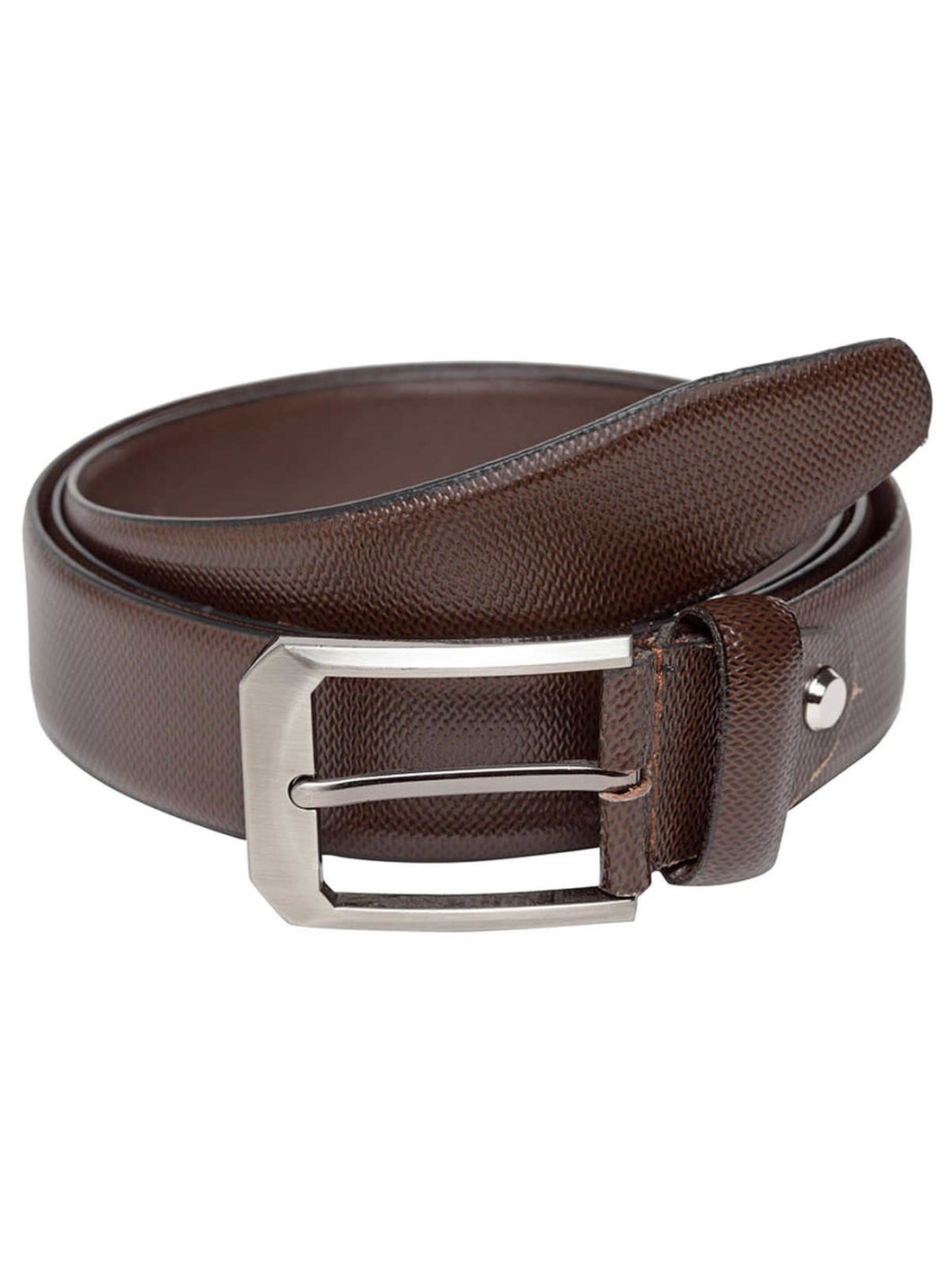 Teakwood Genuine Leather Brown Belts