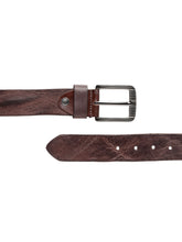 Load image into Gallery viewer, Teakwood Leather Brown Belts
