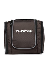 Load image into Gallery viewer, Teakwood Leathers Unisex Brown Solid Toiletry Kit
