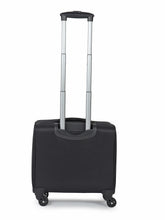 Load image into Gallery viewer, Unisex Black Overnighter Laptop Trolley Bag
