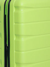 Load image into Gallery viewer, Teakwood ABS Medium Trolley Bag - Lime Green

