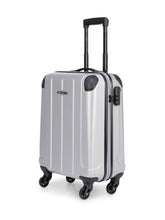 Load image into Gallery viewer, Teakwood Nylon Small Trolley Bag - Silver
