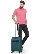 Load image into Gallery viewer, Teakwood Unisex Teal Trolley Bag -Small
