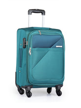Load image into Gallery viewer, Teakwood Unisex Teal Trolley Bag -Small
