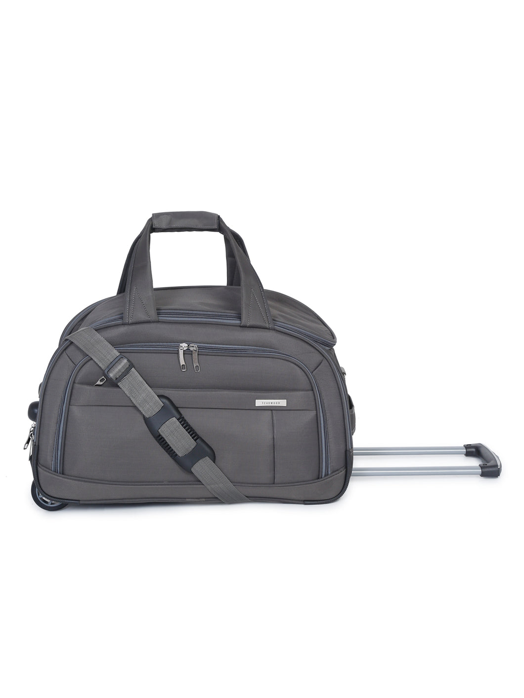 Teakwood Small Trolley Bag - GREY