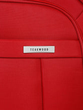 Load image into Gallery viewer, Teakwood Large Duffle Trolley Bag - Red
