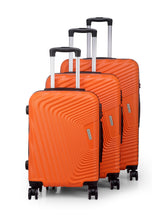 Load image into Gallery viewer, Teakwood Unisex Orange Trolley Bag - Small
